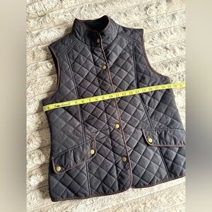 G.H. Bass & Co. Black Quilted Vest